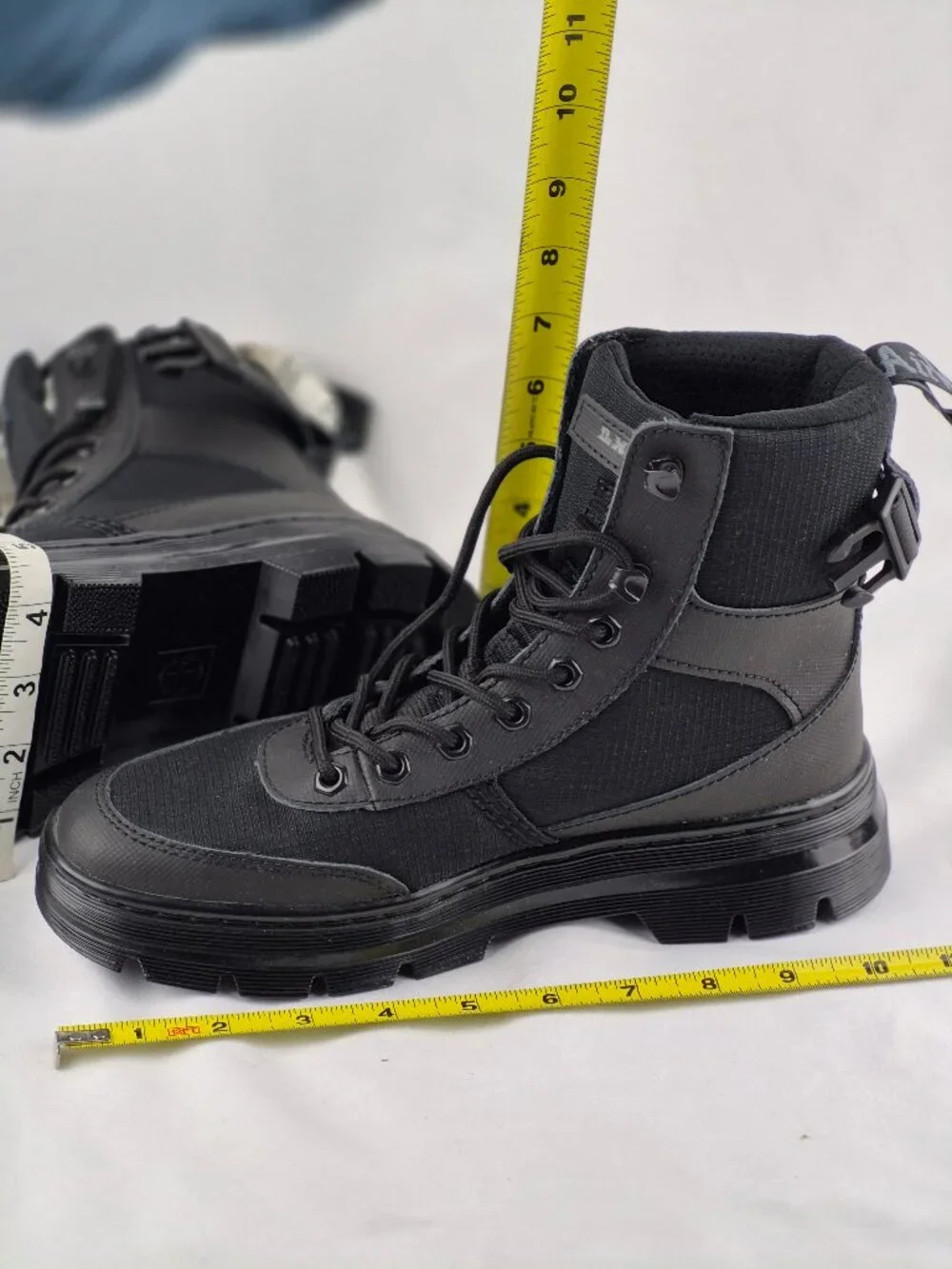 Dr. Martins CombsTech Poly Casual Boots  Black Men's Size 7